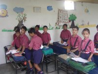 schoolchildren, Haryana, India