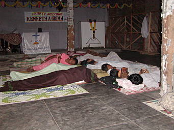 children sleeping