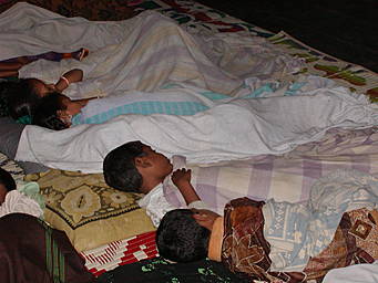children sleeping