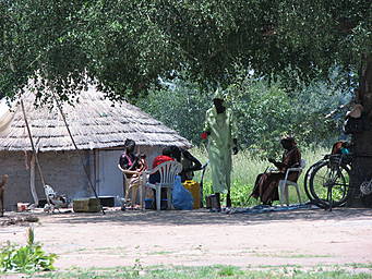 African village