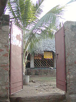 Entrance to the CCIMA compound