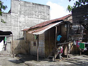 makeshift house