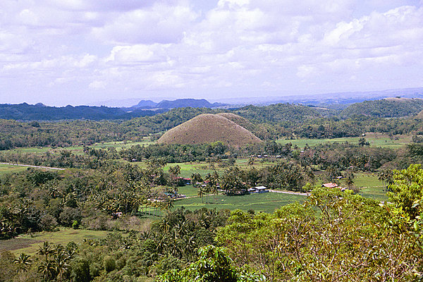 Chocolate Hills of Carmen, Bohol, Philippines