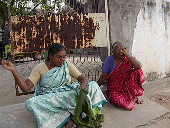 Grace Janaki and friend