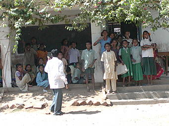 children at school