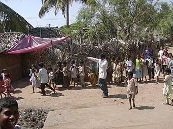 children going to school